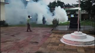 Fogging at Tamulpur DC Office [upl. by Knobloch513]