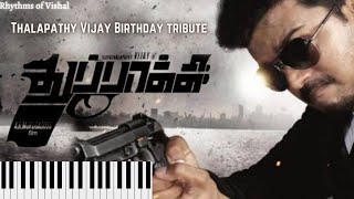 Thuppaki BGM  Keyboard Cover  Jagdish on mission theme [upl. by Wagshul]