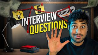 5 Coding Questions You Must Do Now From Amazon SDE [upl. by Ardnasyl]