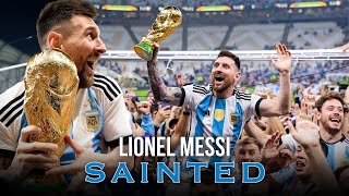 Lionel Messi  SAINTED  Official World Cup Film 2022 [upl. by Larrad]