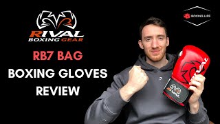 RIVAL RB7 Bag Boxing Gloves Review [upl. by Ednutabab]