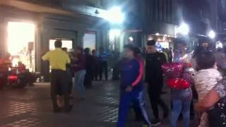 Señor bailando en Centro de tampico [upl. by Vinna]