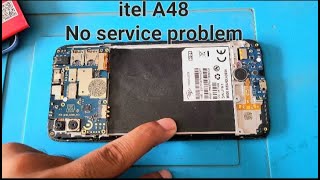 Itel a48 Network not working problem solved  itel a48 me internet problem service solution [upl. by Mulloy]