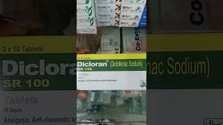 Dicloran SR 100mg Tablet Uses in Urdu Dicloran Tablet 100mg Diclofenac Sodium 100mg [upl. by Rehttam]