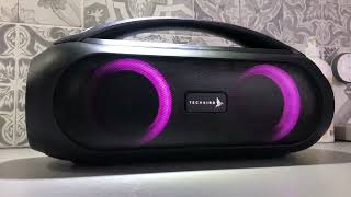 Techbird Boombox speaker test [upl. by Llekim]