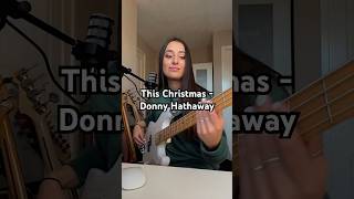 This Christmas  Donny Hathaway Bass Cover [upl. by Cozmo]