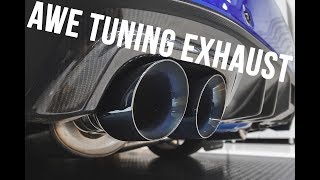 New AWE Tuning WRX amp STI Exhaust [upl. by Inol490]