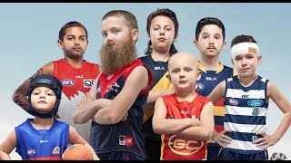 NAB Mini Legends  Supporting footballers from AFL Auskick to the big time TV Commercial 2016 [upl. by Dloreh]