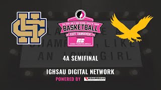 2024 IGHSAU Girls State Basketball 4A Semifinal Bishop Heelan vs WaverlyShell Rock [upl. by Frodine]