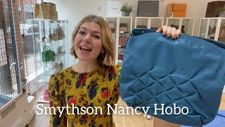 Smythson Nancy Hobo Bag Review [upl. by Anyehs134]