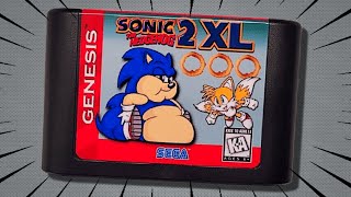 Juego SONIC 2 pero CADA ANILLO NOS VA PONIENDO MAS GORDOS [upl. by Alamat]