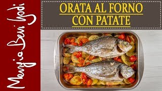 Orata al forno con patate [upl. by Naus164]