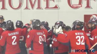 2017 MAHA Bantam AA state title game  Saginaw Jr Spirit vs Michigan Ice Hawks [upl. by Assilaj]