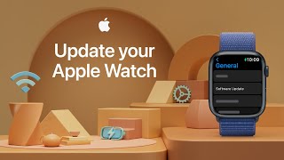 How to update your Apple Watch  Apple Support [upl. by Llerdnad]