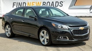 2014 Chevrolet Malibu Start Up and Review 25 L 4Cylinder [upl. by Suoicerpal]