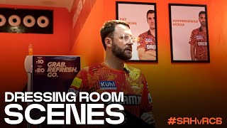 The Risers regroup in the dressing room post SRH v RCB  SunRisers Hyderabad [upl. by Bumgardner436]