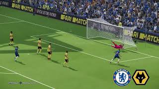 Chelsea vs Wolves  Premier League 202324  Highlights PES 21 [upl. by Atirak]