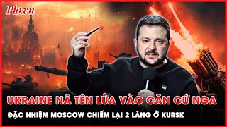 Bất chấp Ukraine nã tên lửa vào căn cứ quân sự đặc nhiệm Nga ‘lạnh lùng’ chiếm lại 2 làng ở Kursk [upl. by Nnylorac]