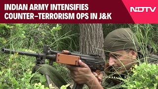 Jammu Kashmir News  Indian Army Intensifies CounterTerrorism Operations in JampK Forests [upl. by Thekla]