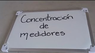 CONCENTRACIÓN DE MEDIDORES PARA CFE [upl. by Douville116]