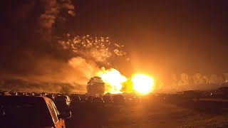 Galesburg Speedway Fireworks Different Camera Angle [upl. by Alor]