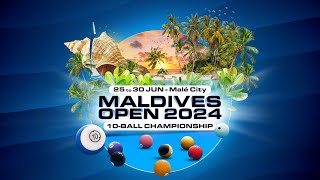 Maldives Open 10Ball 2024 [upl. by Aerdnaed]