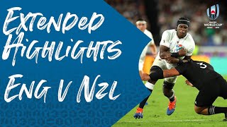 Extended Highlights England 197 New Zealand  Rugby World Cup 2019 [upl. by Aihtnyc813]