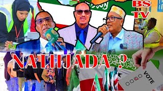 DEG DEG Natijooyin Cusub Oo Hada Soo Baxay Yaa Ku Horeeya Coddadka Doorashada Somaliland [upl. by Anahsahs]