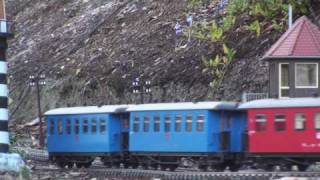 Garden Railroad Harz German Steam Engine [upl. by Nassi]