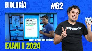 Examen Simulador Exani II Reactivo 62 Biología  Genética Dominancia y Patrones de Herencia [upl. by Dohsar]