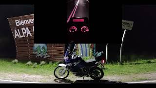 XRV 750 HONDA AFRICA TIWN RD07A  Night Ride [upl. by Ahsehat666]