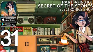 Find Joe  Secret of the Stones ELECTRONICS SHOP Part 4 Walkthrough Android  IOS [upl. by Eceerehs]