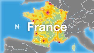 France  Population Languages amp Religion [upl. by Orsay]