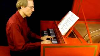 Scarlatti K 402 David Clark Little harpsichord [upl. by Dione]