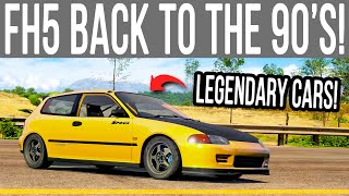 Forza Horizon 5 UPDATE 39 quotBACK TO THE 90Squot WILL HAVE SPECIAL CARS [upl. by Aelahc]