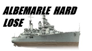 WOWS Albemarle World of Warships worldofwarships wows premuim replay [upl. by Emersen]