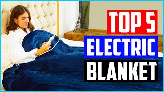 Top 5 Best Electric Blanket Reviews By Consumer Guide for 2021 [upl. by Leahcimdivad]