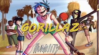 Gorillaz  Humility Lyrics HQ Original Audio [upl. by Drugge]