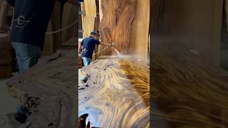 Finishing The Most Exotic Hardwoods by Reduxwood custom natural oil [upl. by Sukram]