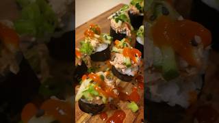 Spicy Tuna Roll spicytuna sushi sushiroll dinnerideas [upl. by Milstone667]