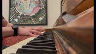 Animenz unravel on insanely old piano Brown University [upl. by Ful]