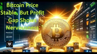 Bitcoin Price Stable But Profit Gap Shows Nervousness [upl. by Bing253]