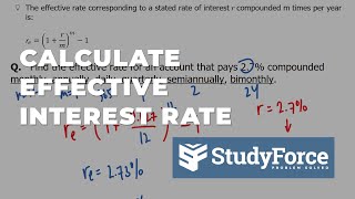 📚 How to calculate the effective interest rate [upl. by Stillmann]