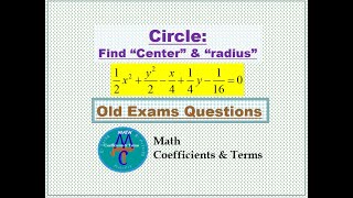 Circles Graphs Intercepts amp Symmetry 8 Old Exam Questions [upl. by Damal]