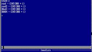 QBASIC MATRIX [upl. by Lauree792]