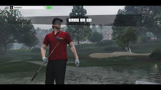 GTA V  Golf  quotHole In Onequot On Hole 4 1 [upl. by Ednutey]