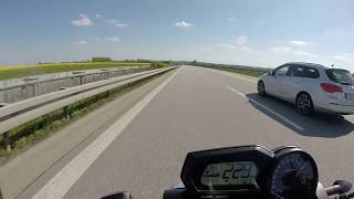 Yamaha FZ1 Top Speed 243 kmh [upl. by Grossman]