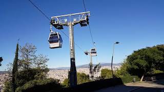 Teleferik Nasıl Çalışır How does cable car work Teleferic in Barcelona [upl. by Nodnerb822]