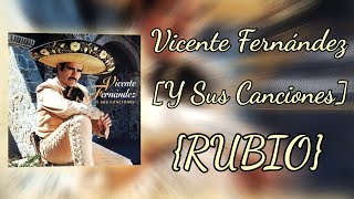 Vicente Fernández nomás dejé de quererte y sus canciones karaoke RUBIO [upl. by Ahsinrats]