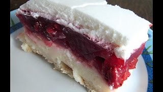 Torta sa visnjama i plazmom Recept [upl. by Lednam]